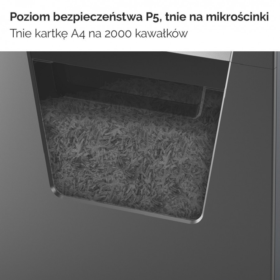 Niszczarka Rexel Momentum M510, 10 kartek, 23 l kosz