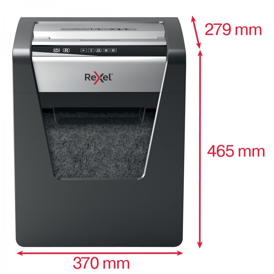 Niszczarka Rexel Momentum M510, 10 kartek, 23 l kosz