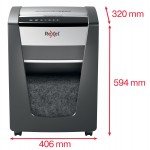 Niszczarka Rexel Momentum M515, 15 kartek, 30 l kosz