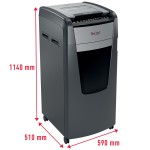 Niszczarka Rexel Optimum AutoFeed+ 750M, (P-5), 750 kartek, 140 l kosz