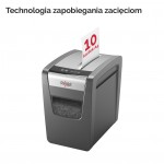 Niszczarka Rexel Momentum X410-SL Slimline, 10 kartek, 23 l kosz