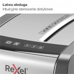 Niszczarka Rexel Momentum X410-SL Slimline, 10 kartek, 23 l kosz