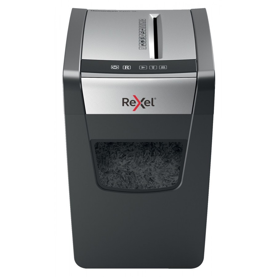 Niszczarka Rexel Momentum X410-SL Slimline, 10 kartek, 23 l kosz