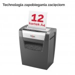Niszczarka Rexel Momentum X312, 12 kartek, 23 l kosz