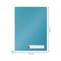 Folder A4 z 3 przegródkami Leitz Cosy, niebieska