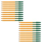 Długopis Bic Orange Zielony 20szt