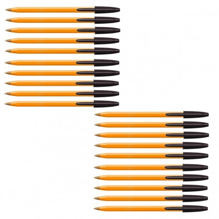 Długopis Bic Orange Czarny 20szt
