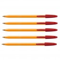 Długopis Bic Orange Czerwony 5szt