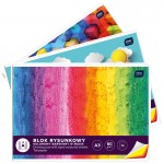 Blok Rysunkowy Kolorowy A3 10 Kartek 80g/m2