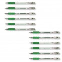 Długopis żelowy Rystor FUN G-032 zielony x12