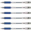 Długopis żelowy Rystor FUN G-032 niebieski x6
