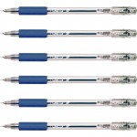 Długopis żelowy Rystor FUN G-032 niebieski x6