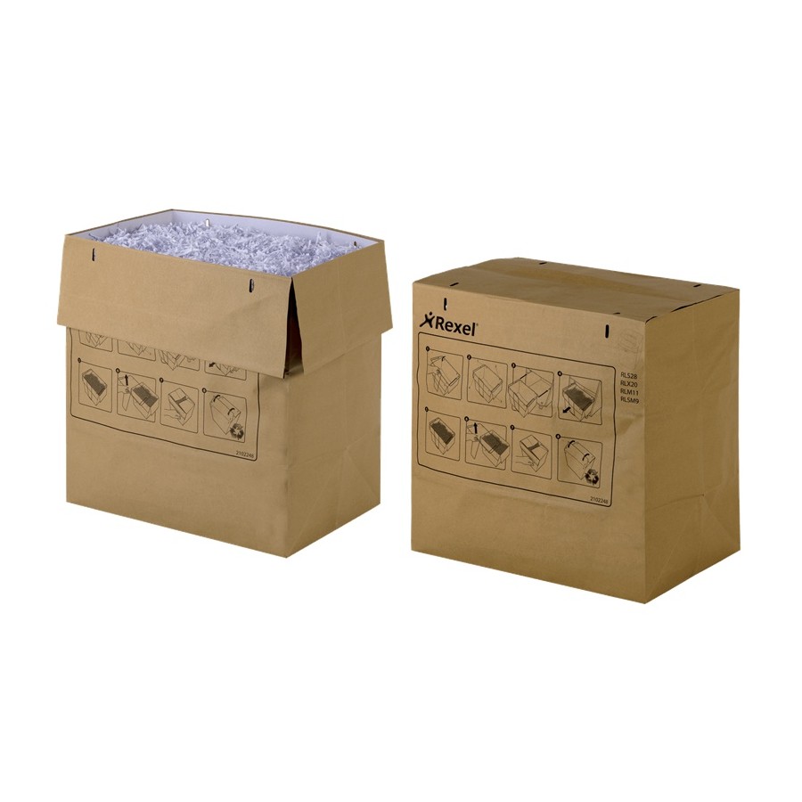 Torby Na Ścinki Rexel 115l Do Recyklingu x50
