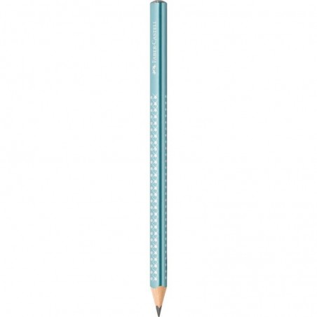 Ołówek JUMBO SPARKLE METALLIC Niebieski FABER-CASTELL bez Gumki