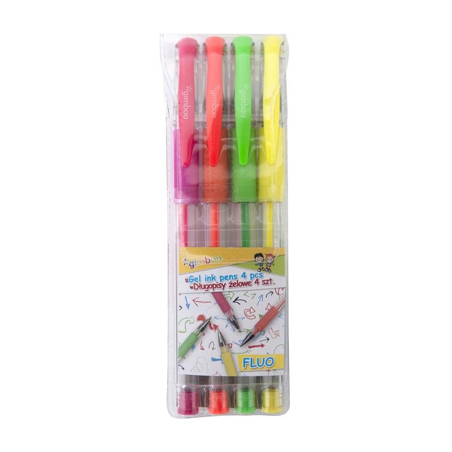 Długopis Żelowy GIMBOO Fluo 0,5MM