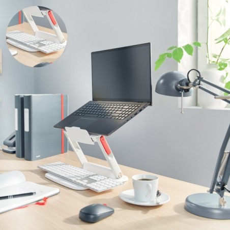 Podstawka Regulowana pod Laptopa Leitz Ergo Biała