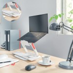 Podstawka Regulowana pod Laptopa Leitz Ergo Biała
