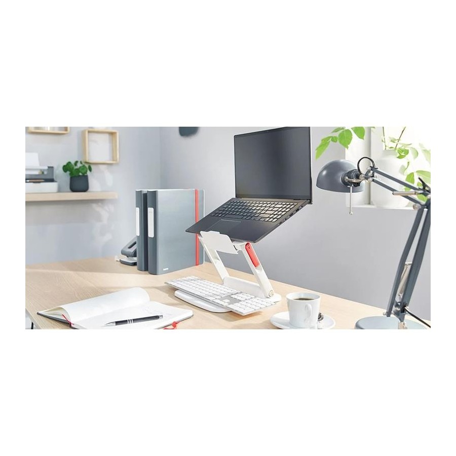 Podstawka Regulowana pod Laptopa Leitz Ergo Biała