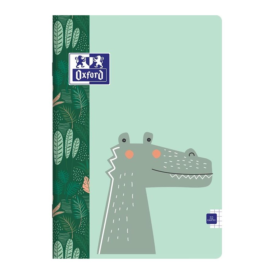 Zeszyt Oxford Kids A4 32 Kartki w Kratkę Mix Okładek