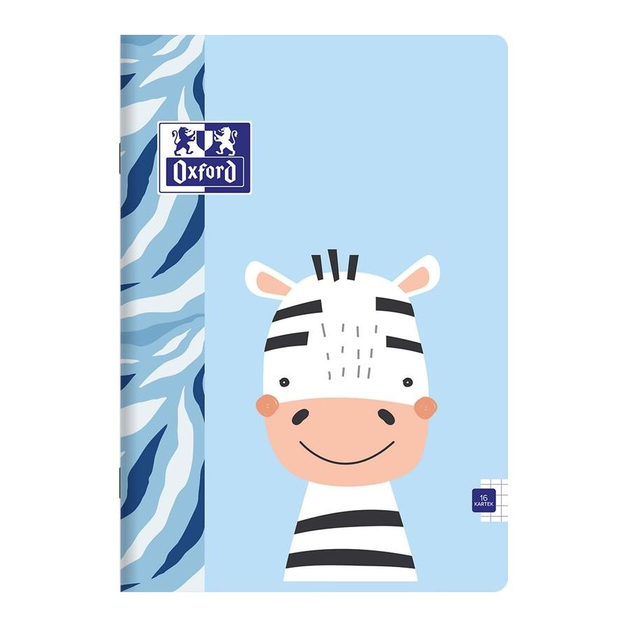 Zeszyt Oxford Kids A5 16 Kartek w Kratkę Mix Okładek