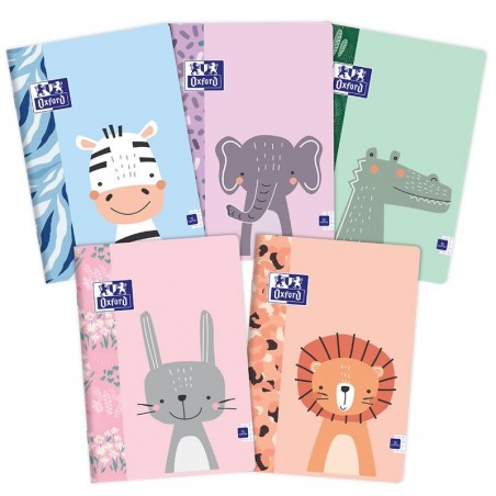 Zeszyt Oxford Kids A5 16 Kartek w Kratkę Mix Okładek