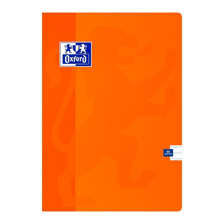 Zeszyt Oxford Esse A5 80 Kartek w Linię Mix Okładek