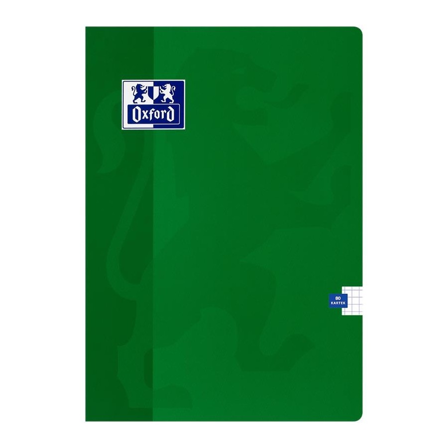 Zeszyt Oxford Esse A5 80 Kartek w Kratkę Mix Okładek