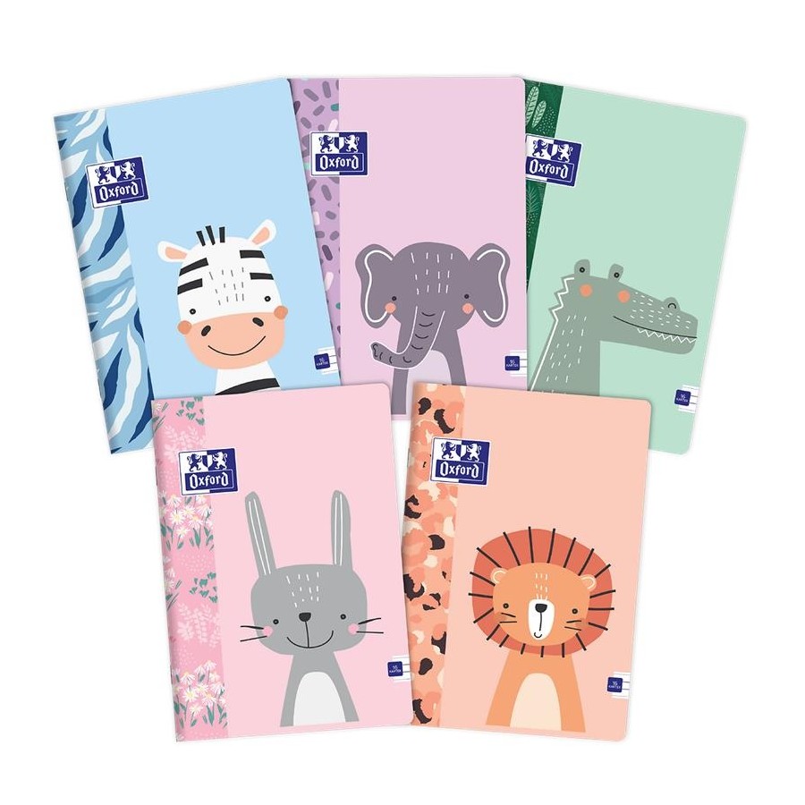 Zeszyt Oxford Kids A5 16 Kartek w Linię Mix Okładek