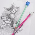 Ołówek HB Interdruk Pastelowy z Gumką Zwierzak