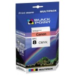 Tusz Black Point BPC8CMYK Canon Pixma iP4200 iP4300 iP4500 iP5200 iP5200