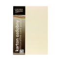 Karton ozdobny Galeria Papieru Batyst kremowy 180g 20szt