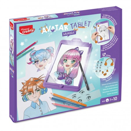 Zestaw kreatywny Maped Creativ Avatar Tablet Manga