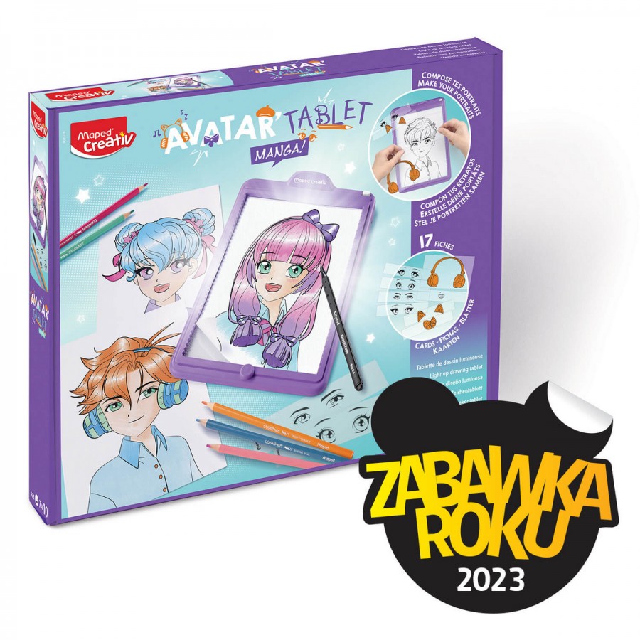 Zestaw kreatywny Maped Creativ Avatar Tablet Manga
