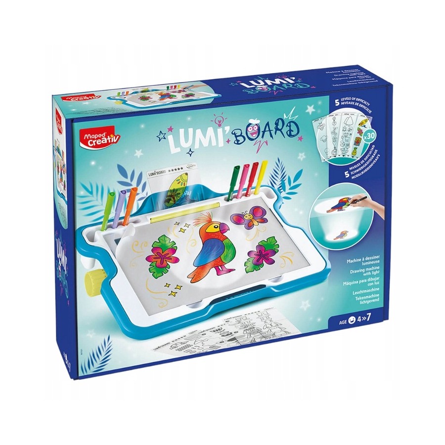 Podświetlana tablica do rysowania Maped Creativ Lumi