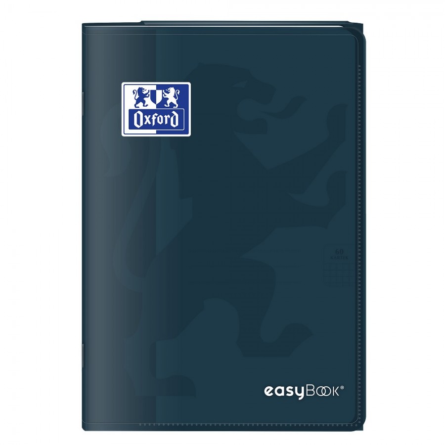 ZESZYT OXFORD PP EASYBOOK B5/60K KRATKA Z MARGINESEM MIKS KOLORÓW
