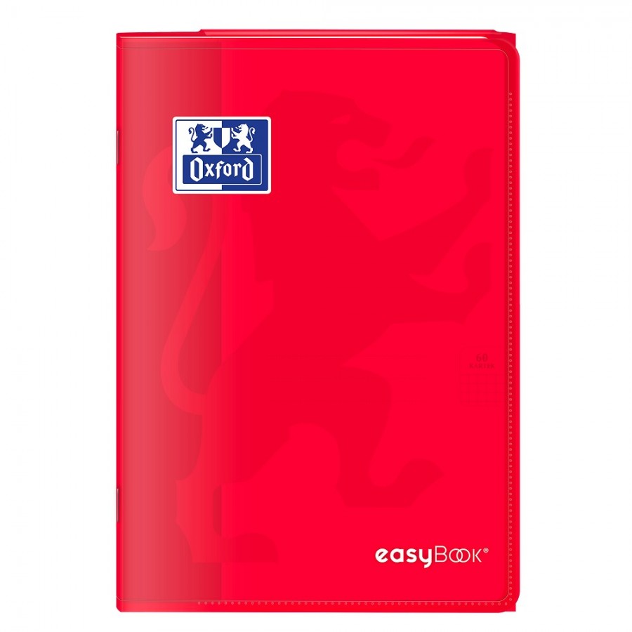 ZESZYT OXFORD PP EASYBOOK B5/60K KRATKA Z MARGINESEM MIKS KOLORÓW