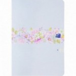 ZESZYT OXFORD FLOWERS A5/60K KRATKA Z MARGINESEM