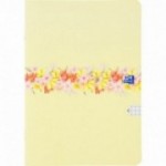 ZESZYT OXFORD FLOWERS A4/60K KRATKA Z MARGINESEM