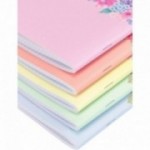 ZESZYT OXFORD FLOWERS A4/60K KRATKA Z MARGINESEM