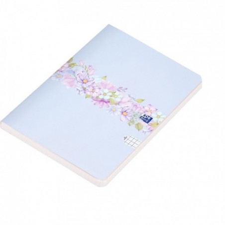 BRULION MIĘKKI OXFORD FLOWERS B5/96K KRATKA Z MARGINESEM