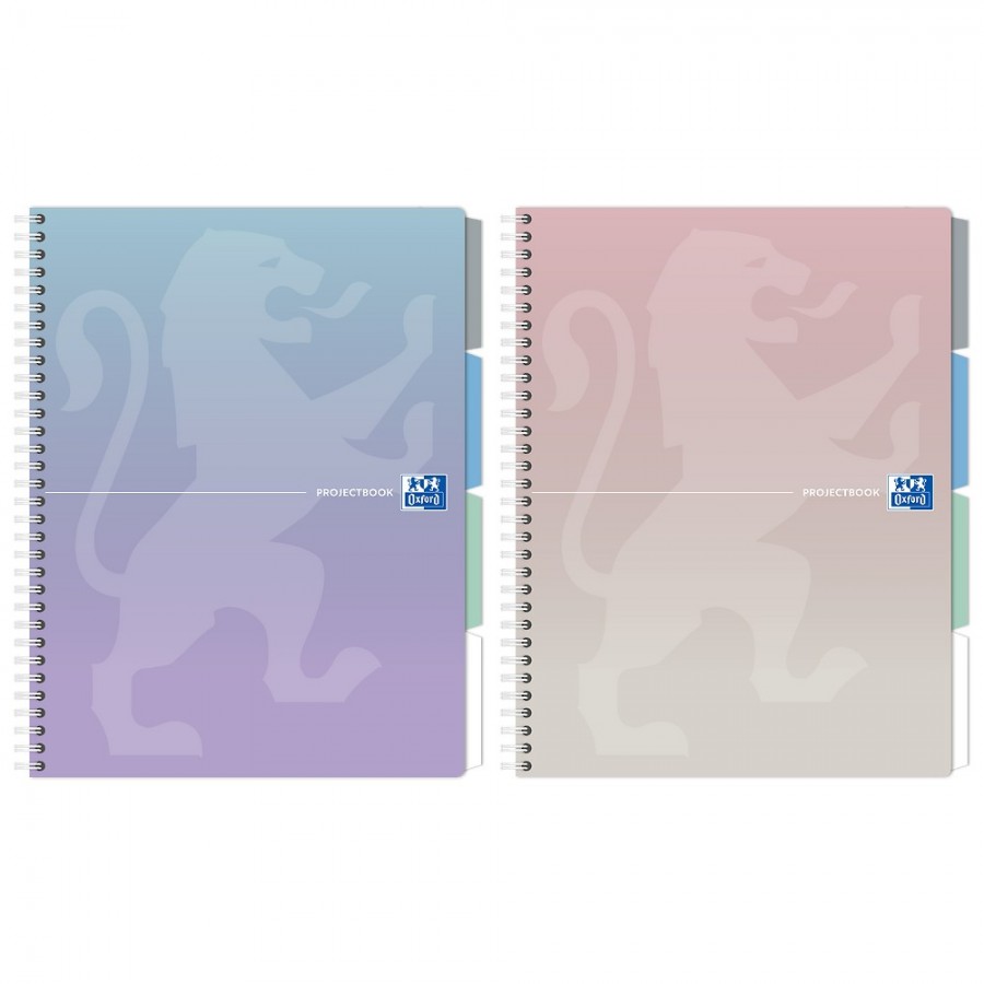 KOŁOZESZYT OXFORD GRADIENT PROJECTBOOK B5/80K KLASYCZNY MIX