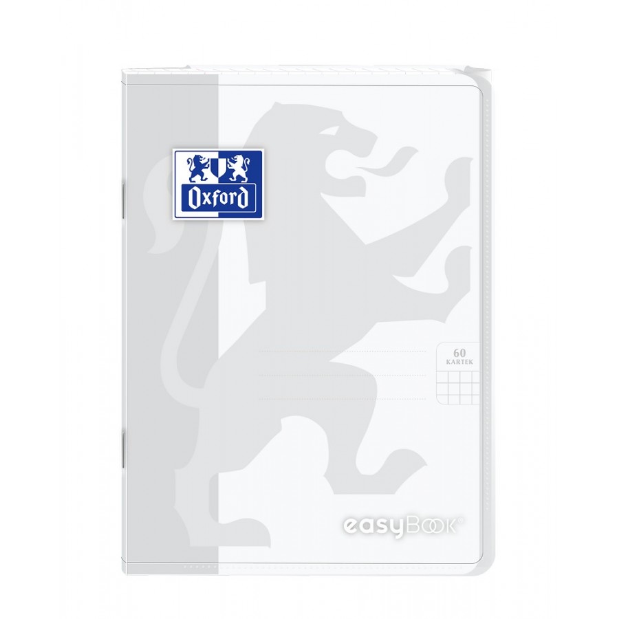ZESZYT OXFORD PP EASYBOOK A5/60K KRATKA Z MARGINESEM MIKS KOLORÓW