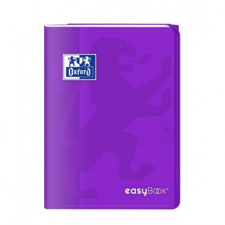 ZESZYT OXFORD PP EASYBOOK A5/60K KRATKA Z MARGINESEM MIKS KOLORÓW