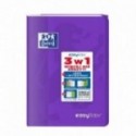 ZESZYT OXFORD PP EASYBOOK A5/60K KRATKA Z MARGINESEM MIKS KOLORÓW