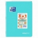 ZESZYT OXFORD EASYBOOK PASTEL A5/60K KRATKA Z MARGINESEM