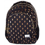 Plecak szkolny Head AB330 Golden Kitty czarny