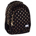 Plecak szkolny Head AB330 Golden Kitty czarny