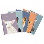 Zeszyt w linię z marginesem A5 TOP-2000 SWEET ANIMAL 96 kartek