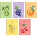 Zeszyt Top 2000 Happy Fruits A5 32 kartki linia z marginesem 70g
