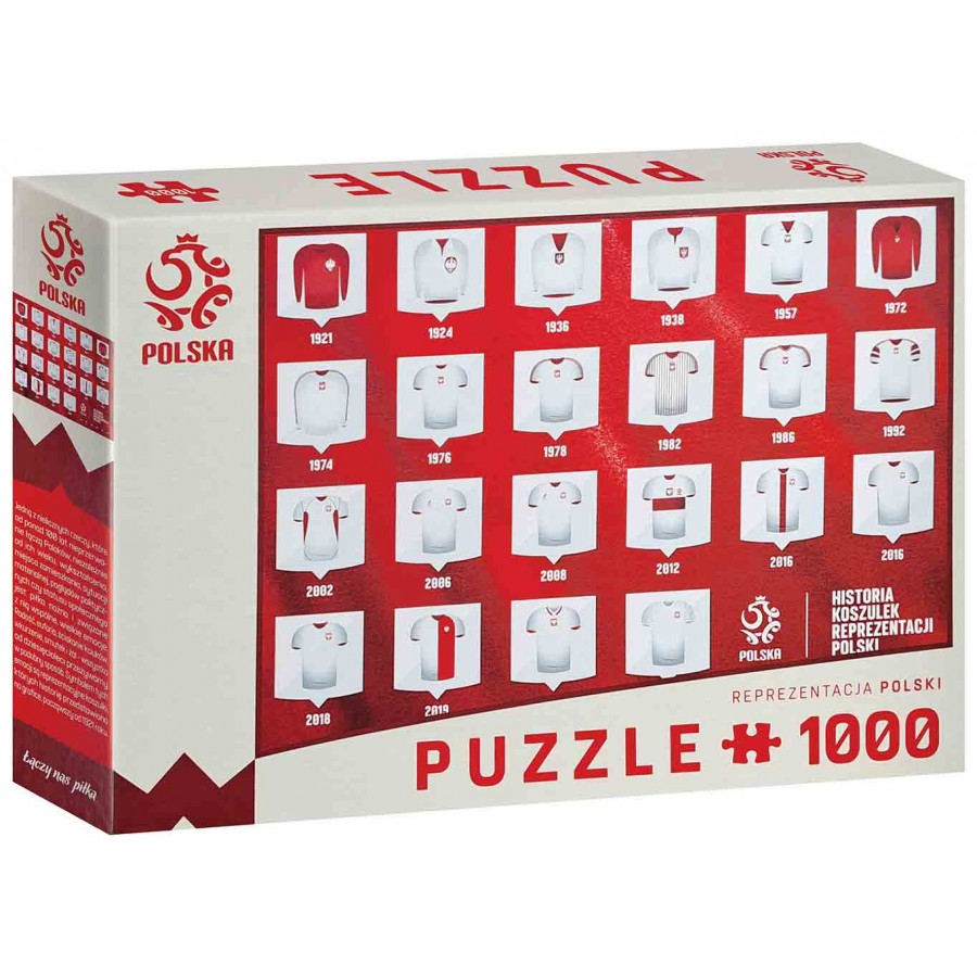 Puzzle PZPN 1000 koszulki